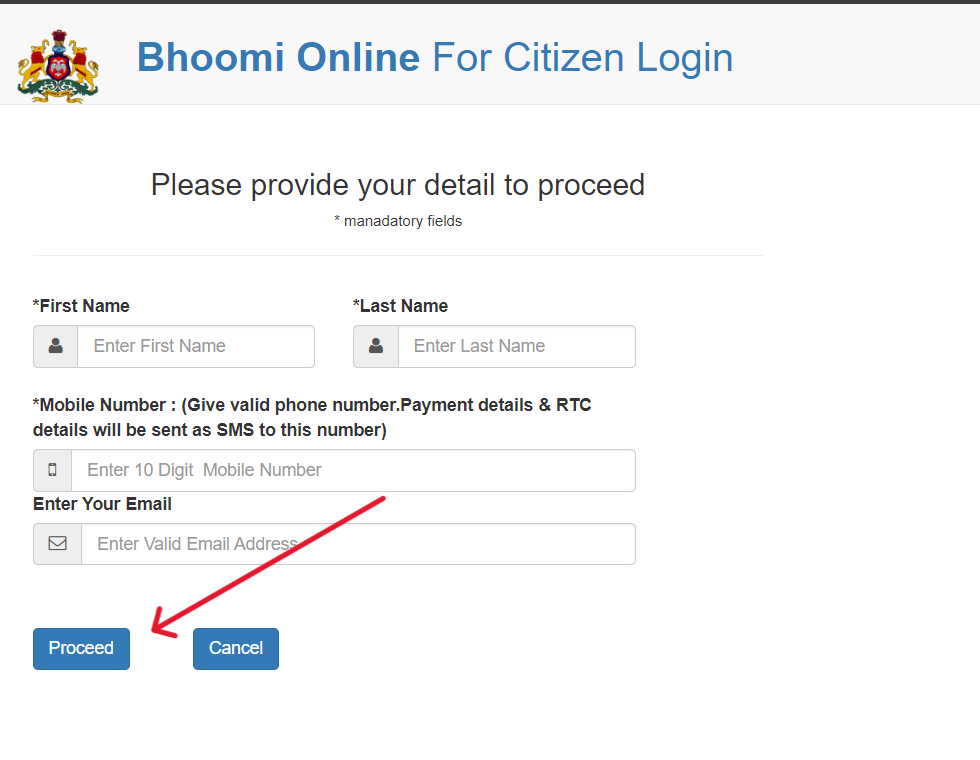 Citizen login